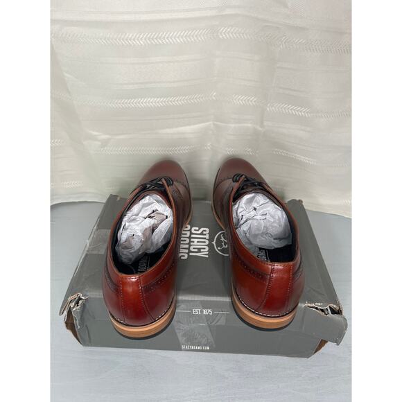 Stacy Adams Dickinson Cap Toe Oxford Cognac Mens Size 11M Dress Shoes main image 12